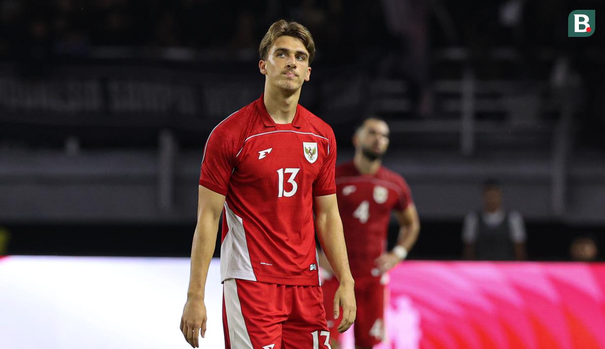 <p>Pemain Timnas Indonesia, Mauro Zijlstra melakukan laga debut saat FIFA Matchday melawan Chinese Taipei di Stadion Gelora Bung Tomo (GBT), Surabaya, Jumat (05/09/2025). (Bola.com/Abdul Aziz)</p>