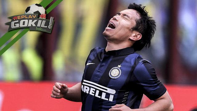 Replay Gokil: Ulah Konyol Nagatomo Buat Inter Sengsara