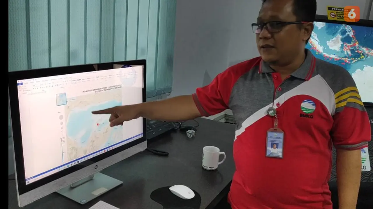 kepala BMKG Stasiun Geofisika Palu, Cahyo Nugroho