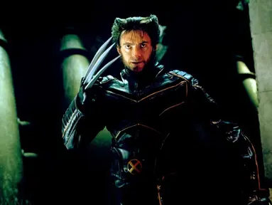 Hugh Jackman sebagai Wolverine di film-film X-Men. (Marvel / Fox)