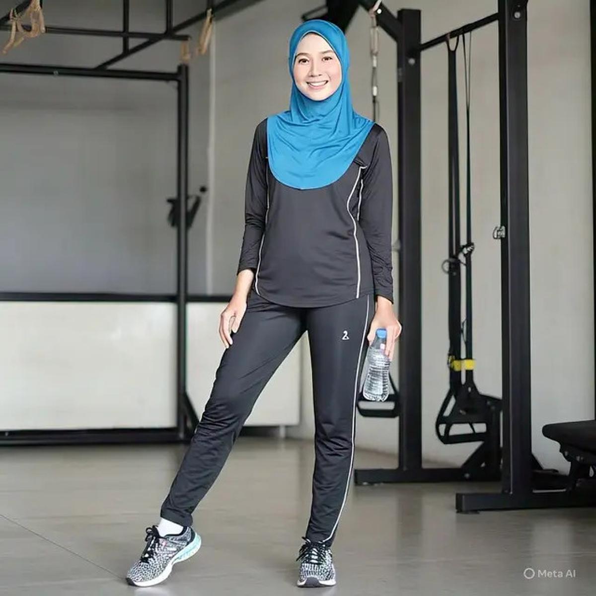Inspirasi Outfit Olahraga Hijab, Nyaman Walau Aktif Bergerak