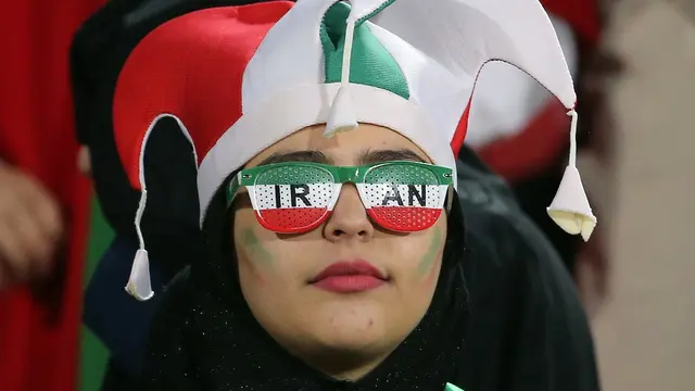 Suporter wanita Iran