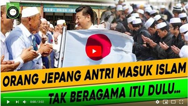 Cek Fakta Viral Video Orang Jepang Berbondong Bondong Masuk Islam Faktanya Cek Fakta Liputan6 Com