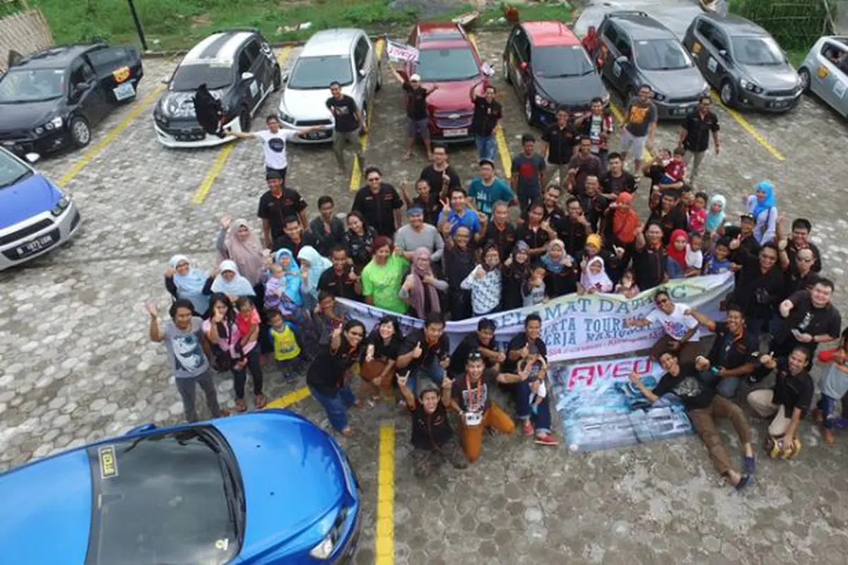 Ada Penyusup di Touring Aveo Club Indonesia