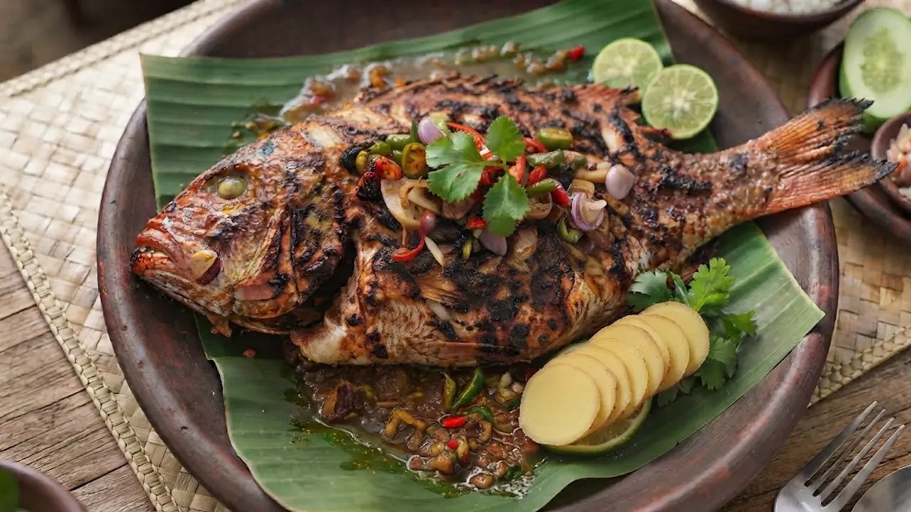 Resep Kakap Bakar Jahe