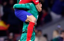 FOTO: Momen Dramatis Atletico Madrid Tumbangkan Inter Milan Lewat Adu Penalti