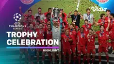 Berita Video Suasana Penyerahan Trofi Liga Champions Bayern Munchen, Manuel Neuer Pimpin Die Roten