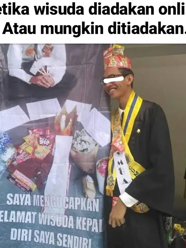 7 Meme Wisuda Saat Pandemi Virus Corona Ini Bikin Sedih