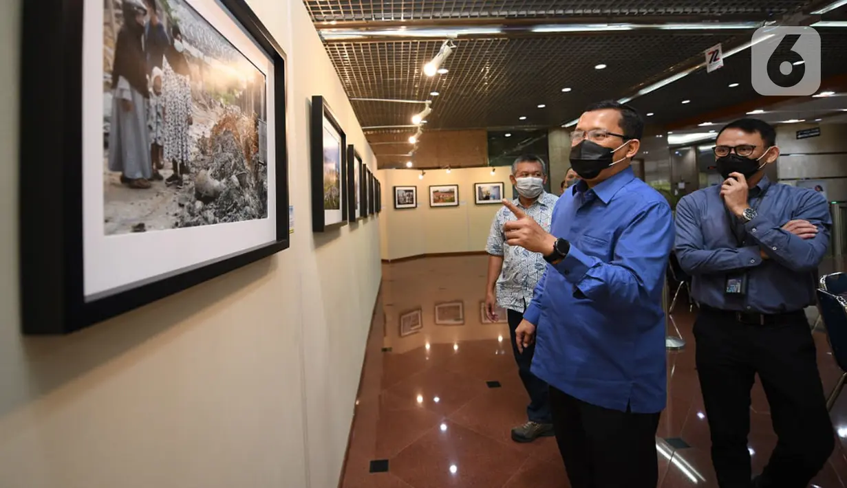 Pameran foto yang diikuti hampir 300 foto hasil karya wartawan foto dan 200 tulisan hasil karya wartawan tulis merupakan salah satu rangkaian kegiatan HUT KPR 45 dan  HUT ke 72 Bank BTN dengan hadiah total hampir mencapai Rp200 juta. (Liputan6.com/HO/BTN)