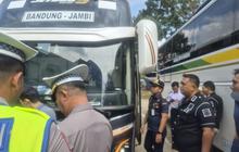 BPTD Jambi Gencarkan Inspeksi Keselamatan Bus Mudik Lebaran 2026