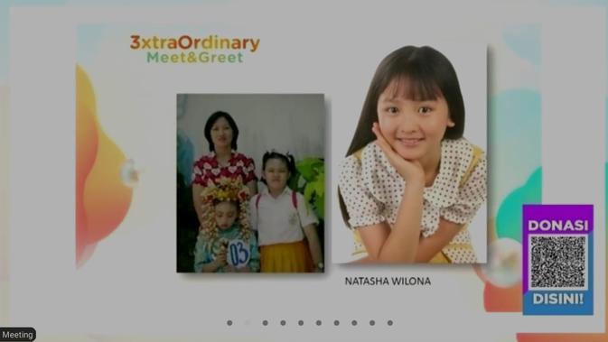 Potret Masa Kecil Natasha Wilona