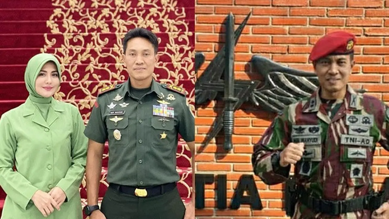 6 Potret Nurwahyudi Calon Suami Juliana Moechtar, Perwira TNI Berpangkat Letkol