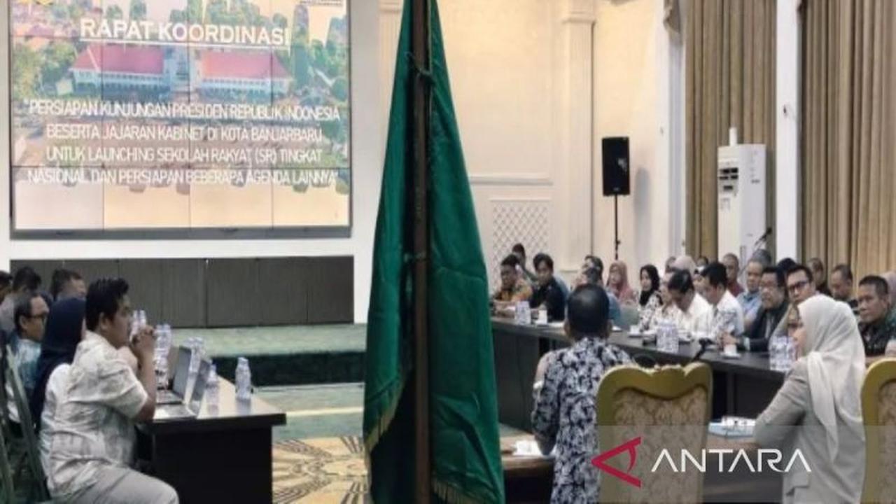 Kunjungan Presiden Prabowo ke Banjarbaru: Pemkot Siapkan Peluncuran Sekolah Rakyat dan Program Makan Bergizi Gratis