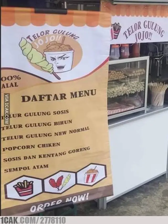 6 Cara Promosi Penjual Telur Gulung Ini Kreatif Sekaligus Kocak