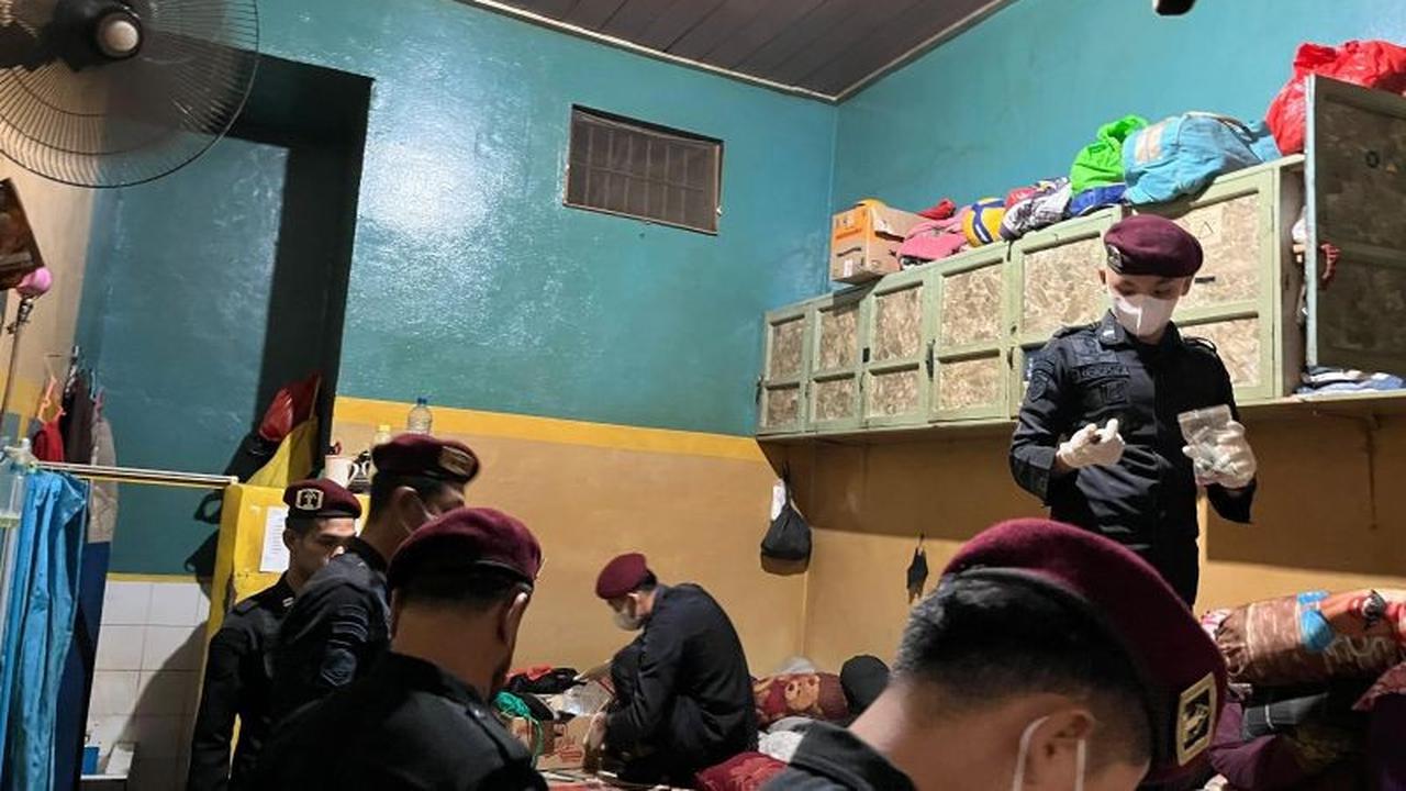 Lapas Tanjungpandan Gencarkan Razia Blok Tahanan Jelang Natal dan Tahun Baru