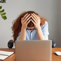 Ilustrasi stress/Copyright Freepik/wayhomestudio