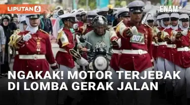 Selain mengutamakan keselamatan, berkendara juga perlu kesabaran agar tidak mengalami nasib memalukan. Seperti baru-baru ini viral seorang pemotor di Sulawesi Selatan yang tergesa-gesa saat berpapasan dengan peserta lomba gerak jalan momen HUT RI ke-...