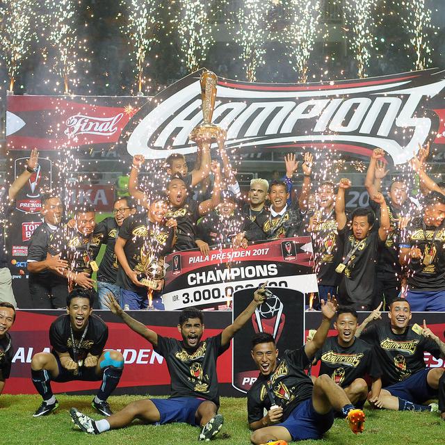5 Fakta Menarik Usai Arema Fc Juara Piala Presiden 2017 Bola Liputan6 Com