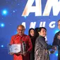 Telkom berhasil meraih dua 
penghargaan pada bidang komunikasi di ajang Anugerah Media Humas 2022. (Foto: Istimewa)