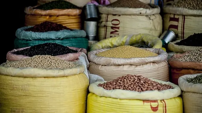 Ilustrasi gerai curah