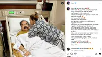 Adam Suseno Masuk RS karena Pembuluh Darah Sobek, Inul Curhat: Aku Nggak Bisa Lihat Kamu Gini