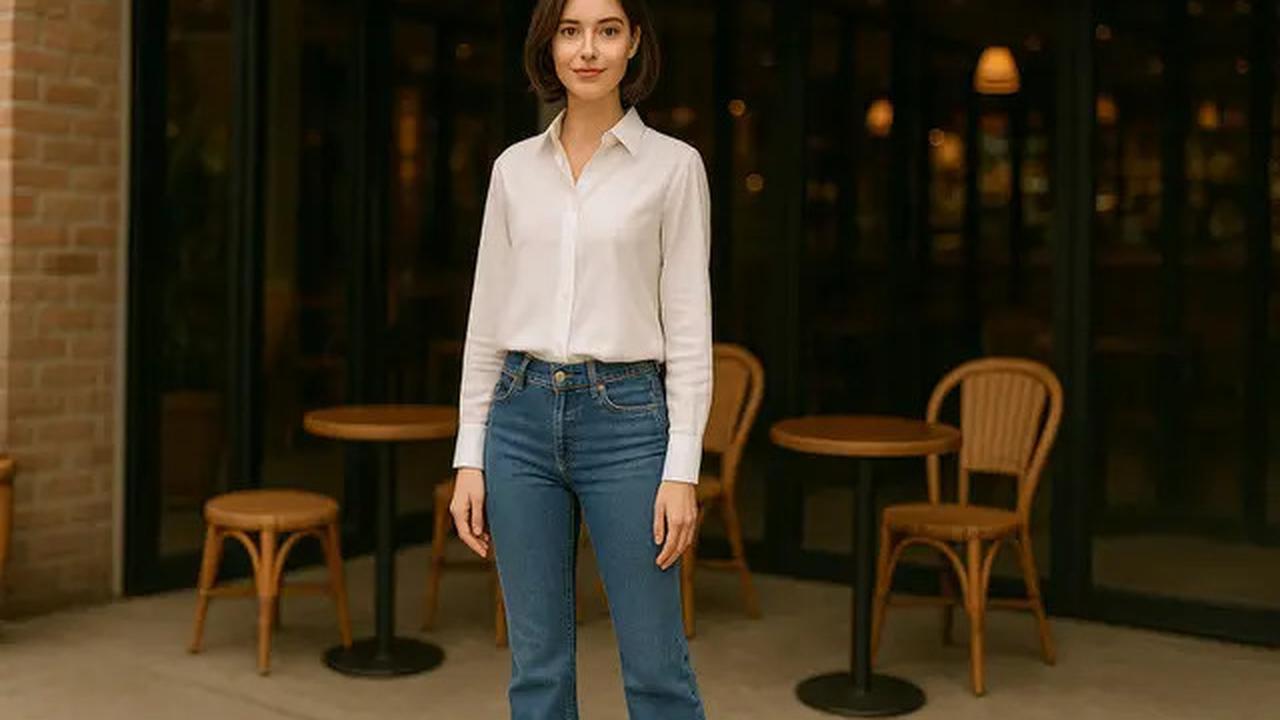 8 Outfit Atasan Putih Bawahan Jeans yang Lagi Trend di 2025, Cocok untuk Hangout