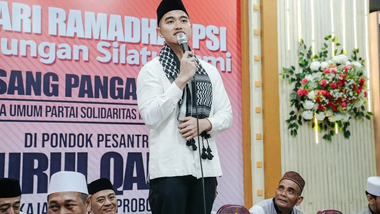 Ketua Umum DPP Partai Solidaritas Indonesia (PSI) Kaesang Pangarep