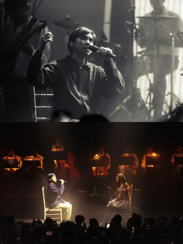 Nadin Amizah dan Ananda Badudu