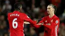  Manchester United ditahan 1-1 West Ham United pada laga pekan ke-13 Premier League di Old Trafford, Minggu (27/11/2016). (Action Images via Reuters/Carl Recine)