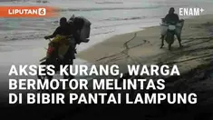 Akses jalan yang mulus terkadang belum dapat ditemui di daerah pelosok. Warga yang beraktivitas tak jarang harus mencari jalan alternatif, bahkan yang berisiko sekalipun seperti yang viral baru-baru ini. Warga bermotor nekat melintas di bibir pantai ...