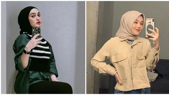 6 Potret Beda Penampilan Santyka Fauziah dan Putri Delina, Terpaut Usia 7 Tahun
