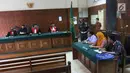 Suasana sidang gugatan perbuatan melawan hukum terkait perjanjian konsesi antara PT Karya Citra Nusantara (KCN) dengan PT Kawasan Berikat Nusantara (KBN) di PN Jakarta Utara, Selasa (17/4). (Liputan6.com/Arya Manggala)