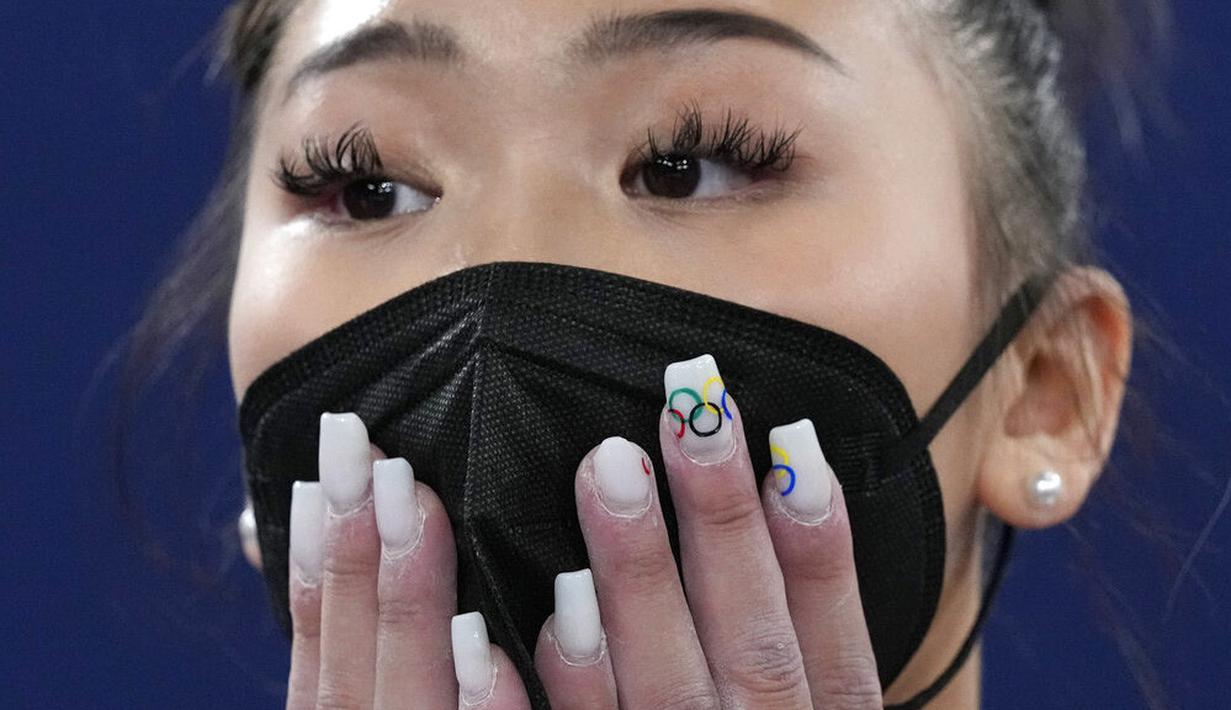 Keberadaan Lee di tim senam AS memang bukanlah unggulan untuk menjadi yang terbaik di Olimpiade 2020. Maklum, dara berusia 18 tahun itu kalah pamor dari rekan setimnnya Simone Biles yang mempunyai sederet pengalaman dan prestasi. (Foto: AP/Gregory Bull)