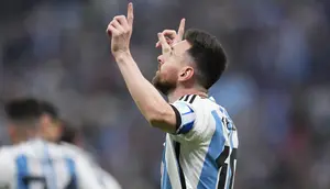 Kisah Menyentuh di Balik Selebrasi Ikonik Lionel Messi, Menunjuk ke Langit setelah Mencetak Gol