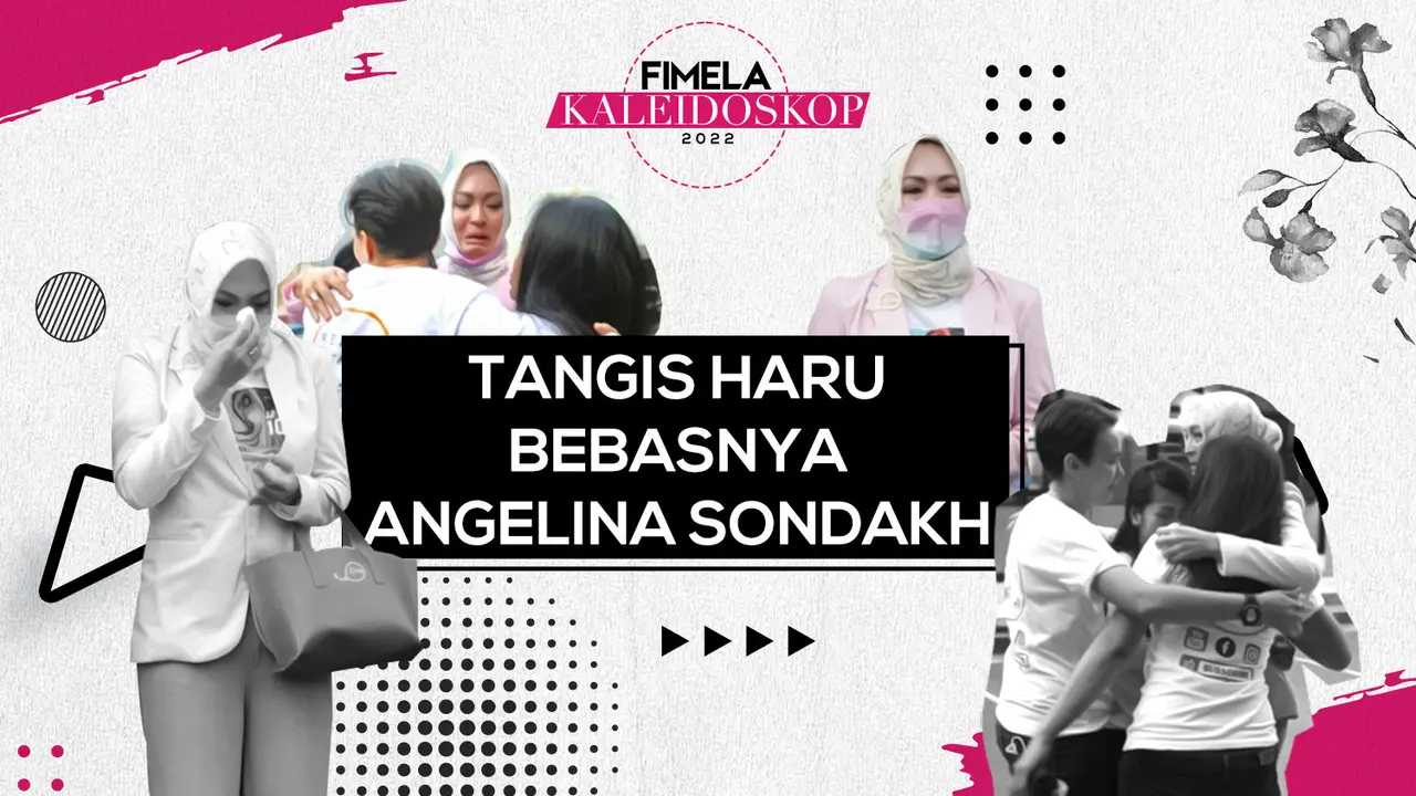 [Fimela] Tangis Bahagia Angelina Sondakh Bebas Usai 10 Tahun Mendekam di Penjara