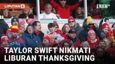 TAYLOR SWIFT HABISKAN BLACK FRIDAY DI TENGAH LAUTAN MERAH SAAT SANG PACAR MENGHADAPI RAIDERS