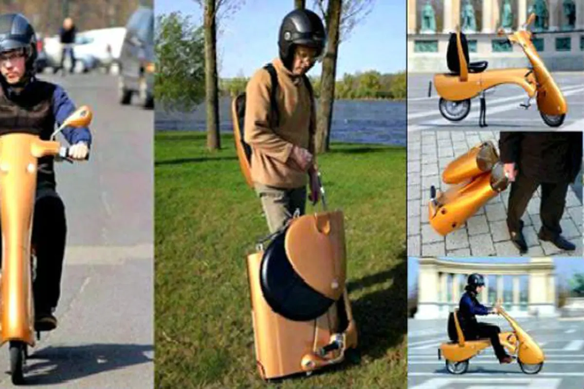 Wow Keren, Sekarang Ada Skuter Lipat