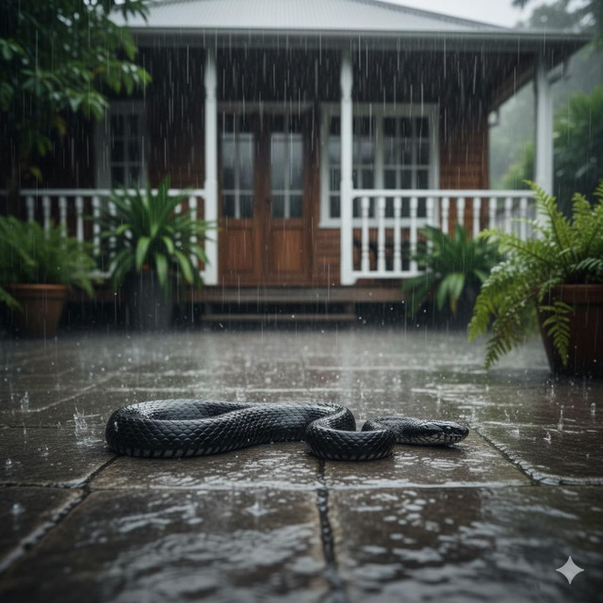 Apa yang Harus Dilakukan Jika Ular Masuk Rumah saat Hujan Deras? Ikuti 8 Tips Berikut Ini