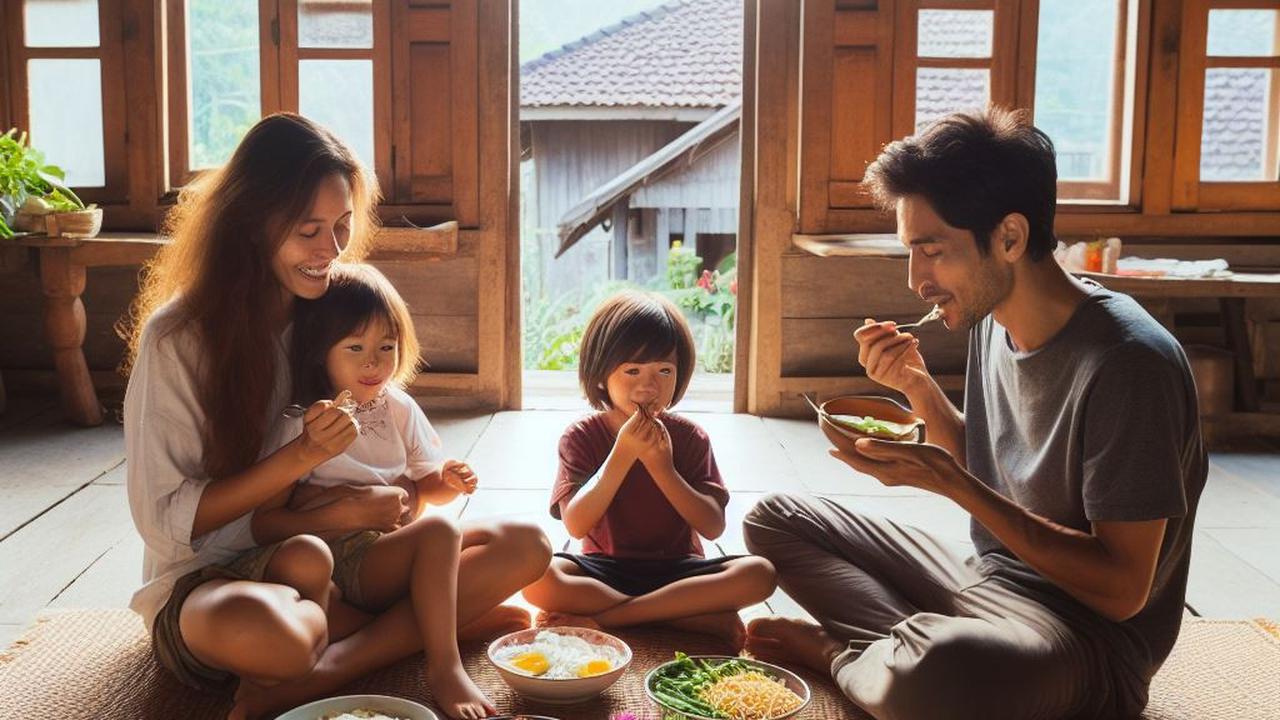 Ilustrasi Sarapan