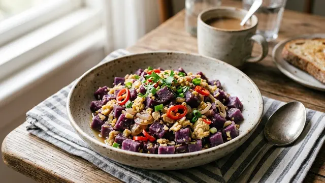 Tumis Ubi Ungu Gurih