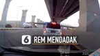 Fokus dalam berkendara memang sangat penting sekali. Seperti kejadian mobil nyaris tabrak bus di tol.