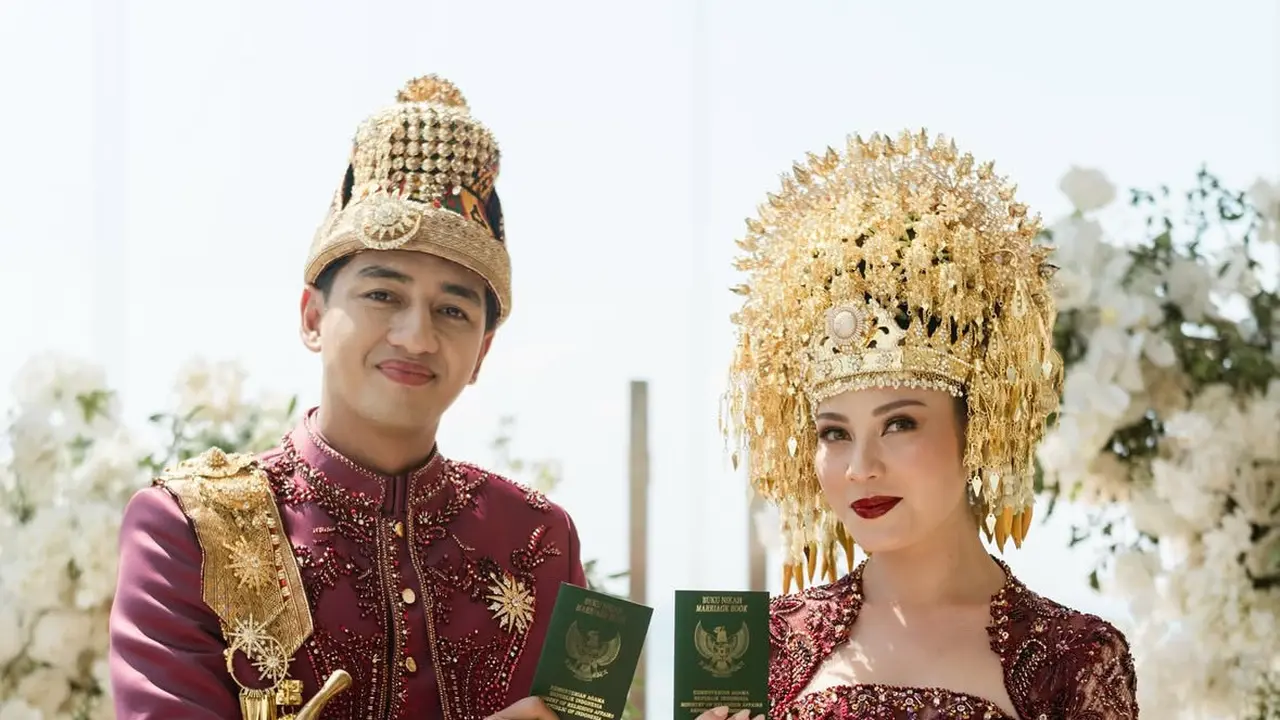 Haviza Devi Anjani Resmi Menikah dengan Harris Vriza di Bali dengan adat Aceh