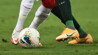 Ilustrasi sepak bola (ERNESTO BENAVIDES / POOL / AFP)