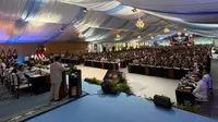 Prabowo Beri Taklimat ke Pimpinan TNI-Polri di Istana, Diikuti 650 Peserta