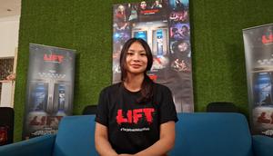 Shareefa Daanish senang sekaligus tertantang kala terlibat di film Lift karya sutradara Randy Chans. Ia memerankan Doris, sosok tangguh sekaligus posesif.