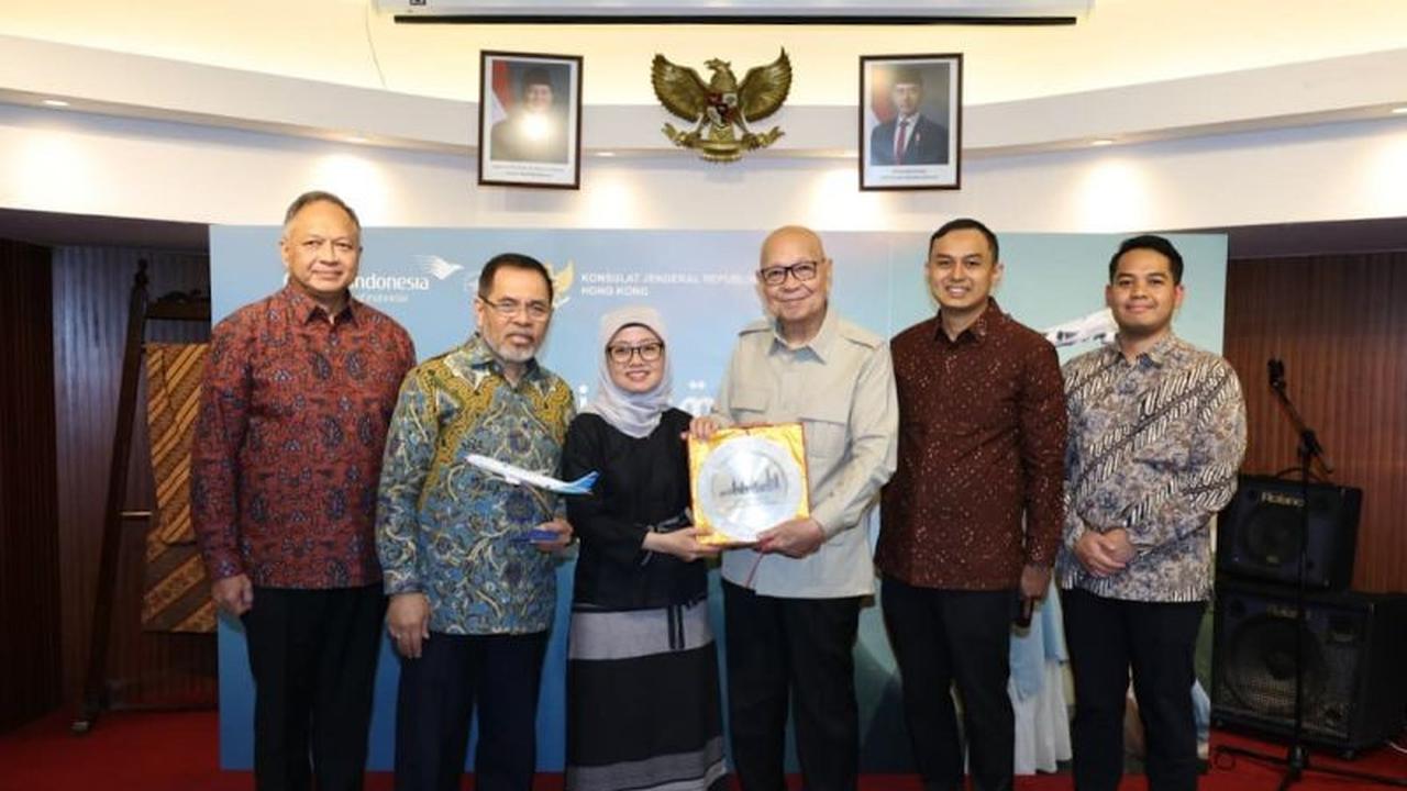 Garuda Indonesia Fasilitasi Mudik Spesial dari Hong Kong untuk Diaspora dan PMI