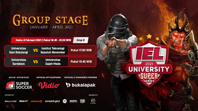 Jadwal IEL University Super Series 2021