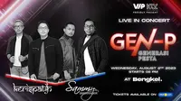 Kerispatih dan Sammy Simorangkir Gelar Konser Spesial Gen-P Generasi Pesta di Jakarta