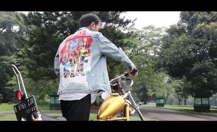 Presiden Jokowi akan menjajal sepeda motor Chopper. (Facebook Presiden Joko Widodo)