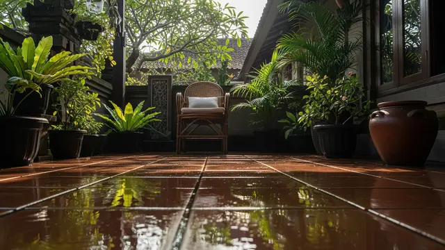 Cara Membuat Teras Rumah Adem Tanpa Biaya Besar, Nyaman untuk Bersantai Meski Cuaca Panas